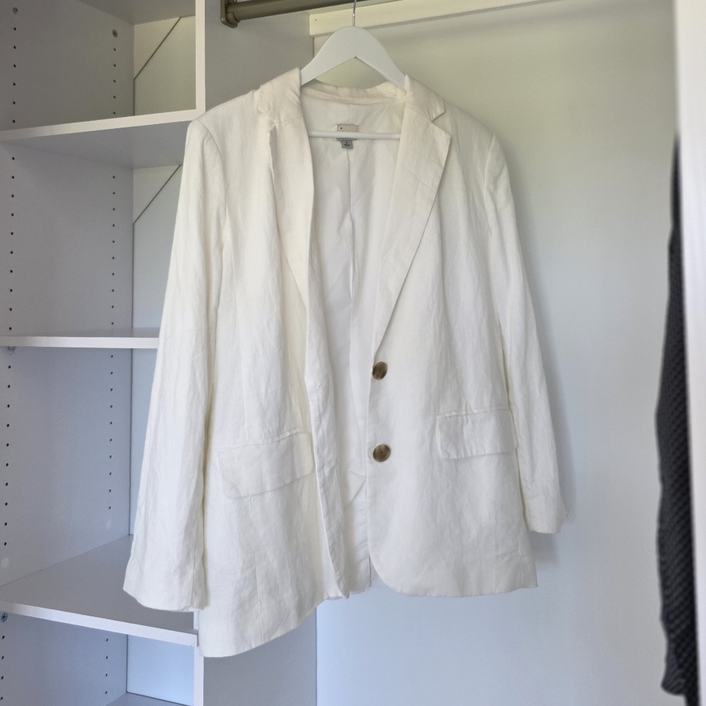 a new day Elegant Cream Blazer